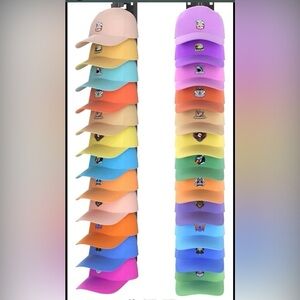 Hat Organizer For Baseball Caps 2 Pack Hat Rack, Baseball Cap Organizers